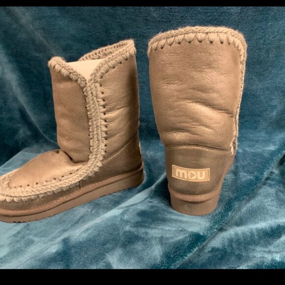 Mou Eskimo 24 Boots – Dust Iron – Size 39 – Brand New in Box - Picture 2 of 4